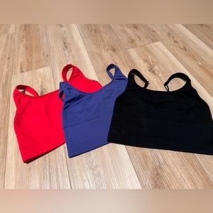 Lot of Pink VS sports bras: Medium